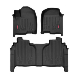 Front and Rear Floor Mats, Rough Country, Chevrolet Silverado 1500 2007 - 2013 - EDK.ro