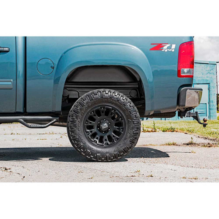 Rear Wheel Well Inner Liners, Rough Country, Chevrolet Silverado 1500 2007 - 2013 - EDK.ro
