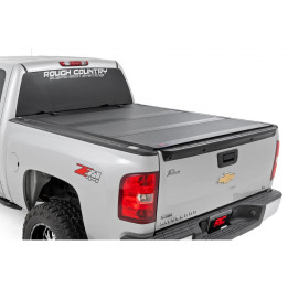 Lid Tonneau Bed Cover, Rough Country Tri-Fold, Chevrolet Colorado / GMC Canyon Bed Length 5.9 Feet 2014 - 2080 - EDK.ro