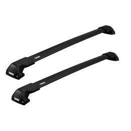 Bare transversale Thule Evo Flush Rail WingBar Edge Negru Honda CR-V 5 uși SUV 2012 - 2018 - EDK.ro