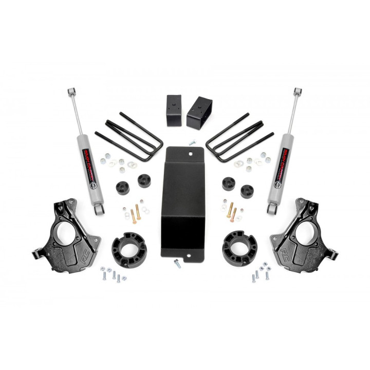 Kit de Ridicare, Rough Country Lift 3.5 Inch, Chevrolet Silverado 1500 2007 - 2013, GMC Sierra 1500 2007 - 2013 - EDK.ro