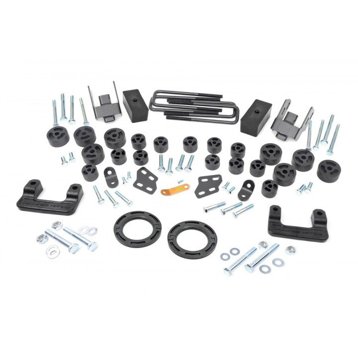 Lift Kit, Rough Country Lift 3.75 Inch, Chevrolet Silverado 1500 2007 - 2013, GMC Sierra 1500 2007 - 2013 - EDK.ro