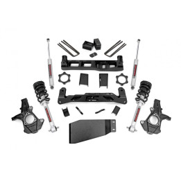 Kit de Ridicare, Rough Country N3 Lift 5 Inch, Chevrolet Silverado 1500 2007 - 2013, GMC Sierra 1500 2007 - 2013 - EDK.ro