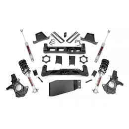 Kit de Ridicare, Rough Country N3 Lift 7.5 Inch, Chevrolet Silverado 1500 2007 - 2013, GMC Sierra 1500 2007 - 2013 - EDK.ro
