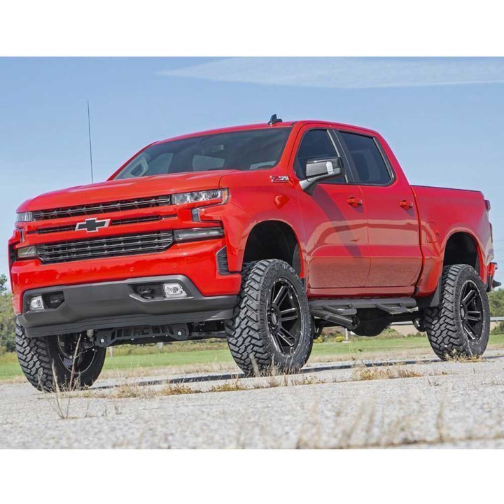 Body Lift, Rough Country Lift 3 Inch, Chevrolet Silverado 1500 / GMC Sierra 1500 2007 - 2013 - EDK.ro