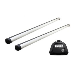 Roof Bars Thule Evo Raised Rail ProBar Silver Hyundai ix55 5-Door SUV 2008 - Present - EDK.ro