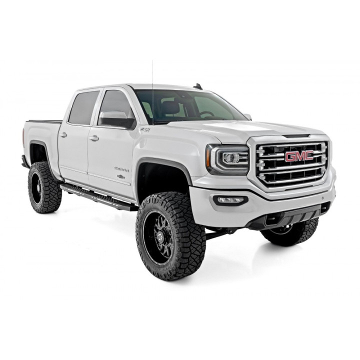 Side Steps, Rough Country AC2, Chevrolet Silverado 1500 / GMC Sierra 1500 2007 - 2019 - EDK.ro