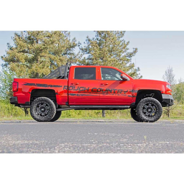 Rear Protection Bar, Rough Country with LED Lights, Chevrolet Silverado 1500 / GMC Sierra 1500 2007 - 2019 - EDK.ro