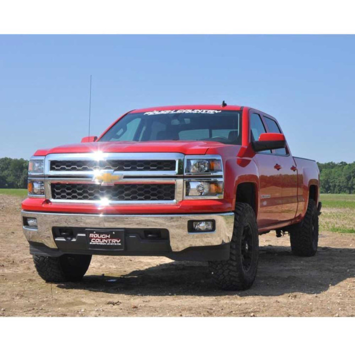 Kit de Nivelare pentru Ridicare, Rough Country Lift 2.5 Inch, Chevrolet Silverado 1500 2007 - 2019, GMC Sierra 1500 2007 - 2018 