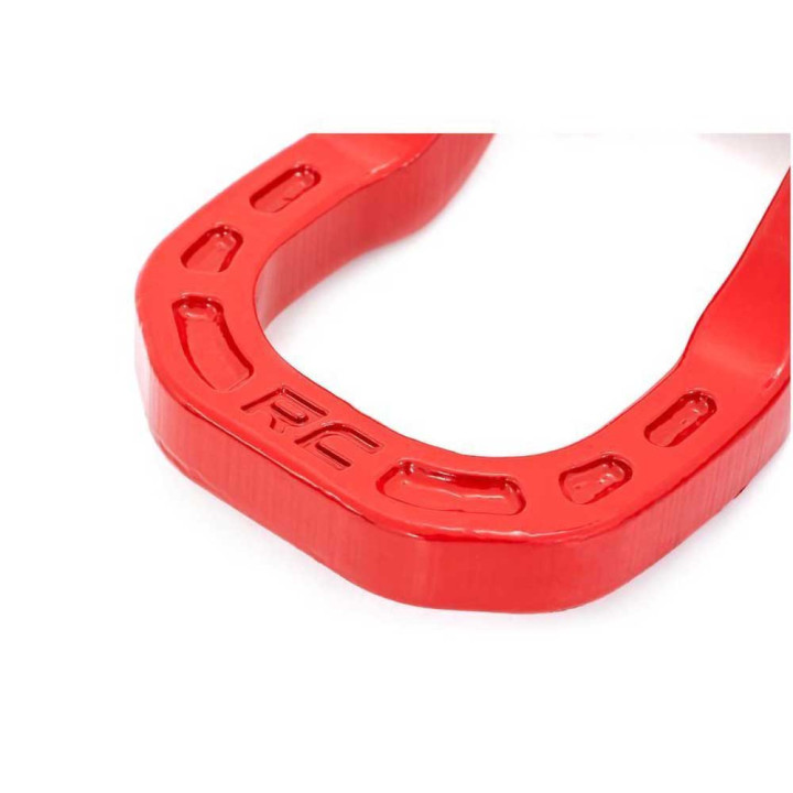 Front Tow Hooks Red, Rough Country, Chevrolet Silverado 1500 2014 - 2019 - EDK.ro
