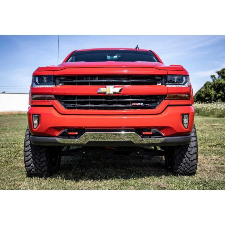 Front Tow Hooks Red, Rough Country, Chevrolet Silverado 1500 2014 - 2019 - EDK.ro