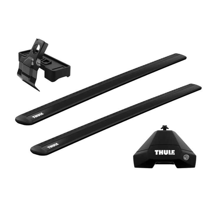 Roof Bars Thule Evo Clamp WingBar Evo Black Hyundai Tucson 5-Door SUV 2015 - 2020 - EDK.ro