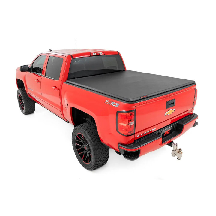 Închidere de Benă Tip Prelată, Rough Country Tri-Fold, Chevrolet Colorado / GMC Canyon Lungime Benă 5.9 Feet 2014 - 2042 - EDK.r