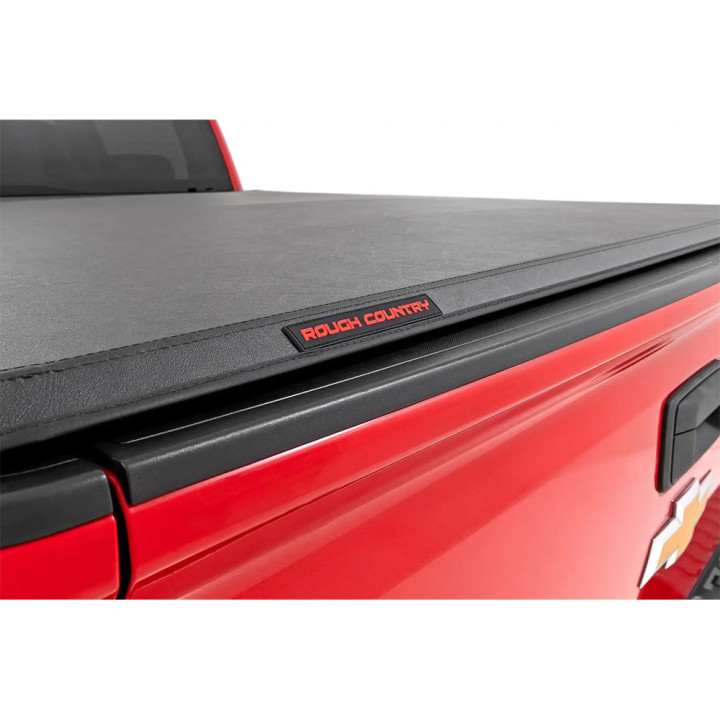 Soft Top Tonneau Bed Cover, Rough Country Tri-Fold, Chevrolet Colorado / GMC Canyon Bed Length 5.9 Feet 2014 - 2042 - EDK.ro