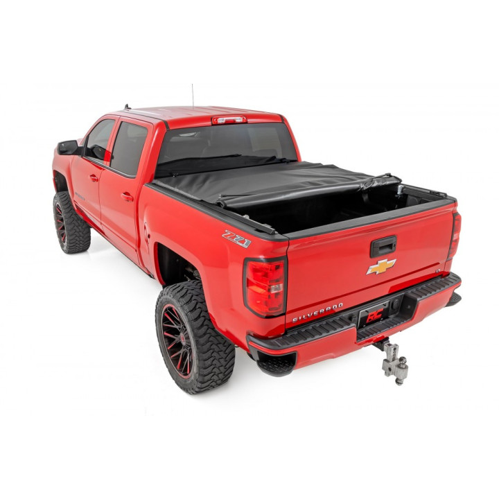 Închidere de Benă Tip Prelată, Rough Country Roll, Chevrolet Colorado / GMC Canyon Lungime Benă 5.9 Feet 2014 - 2040 - EDK.ro
