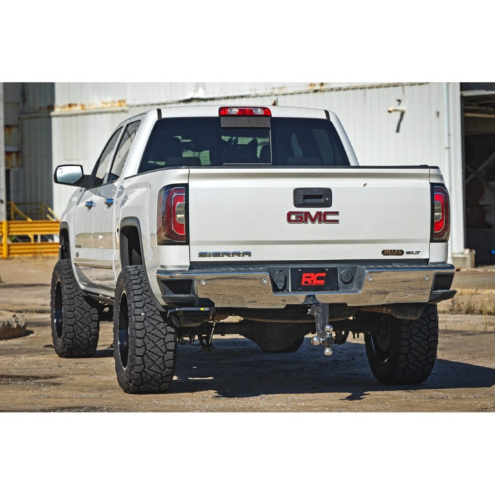 Bed Access Step, Rough Country Retractable Step, Chevrolet Silverado 1500 / GMC Sierra 1500 2014 - 2019 - EDK.ro