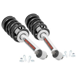 Front Coilover Struts, Rough Country N3 Premium Lift 6 Inch, Chevrolet Silverado 1500 2014 - 2019, GMC Sierra 1500 2014 - 2018 -