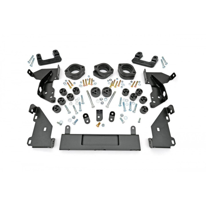Lift Kit, Rough Country Lift 3.25 Inch, Chevrolet Silverado 1500 2014 - 2019, GMC Sierra 1500 2014 - 2018 - EDK.ro