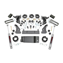 Kit de Ridicare, Rough Country Lift 4.75 Inch, Chevrolet Silverado 1500 2014 - 2019, GMC Sierra 1500 2014 - 2018 - EDK.ro