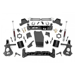 Kit de Ridicare, Rough Country Lift 7 Inch, Chevrolet Silverado 1500 2014 - 2019, GMC Sierra 1500 2014 - 2018 - EDK.ro