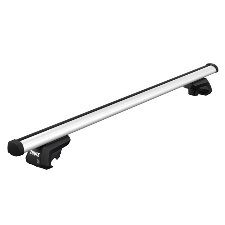 Bare transversale Thule Evo Raised Rail ProBar Argintiu Kia Sorento 5 uși SUV 2002 - 2009 - EDK.ro