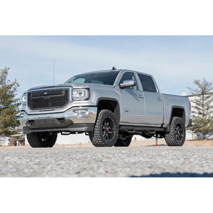 Kit de Ridicare, Rough Country N3 Lift 3.5 Inch, Chevrolet Silverado 1500 2014 - 2019, GMC Sierra 1500 2014 - 2018 - EDK.ro