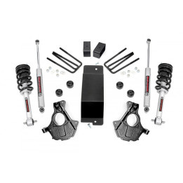 Kit de Ridicare, Rough Country N3 Lift 3.5 Inch, Chevrolet Silverado 1500 / GMC Sierra 1500 2014 - 2019 - EDK.ro
