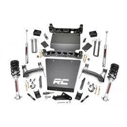 Lift Kit, Rough Country N3 Lift 5 Inch, Chevrolet Silverado 1500 2014 - 2019, GMC Sierra 1500 2014 - 2018 - EDK.ro