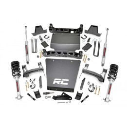 Lift Kit, Rough Country N3 Lift 7 Inch, Chevrolet Silverado 1500 2014 - 2019, GMC Sierra 1500 2014 - 2018 - EDK.ro