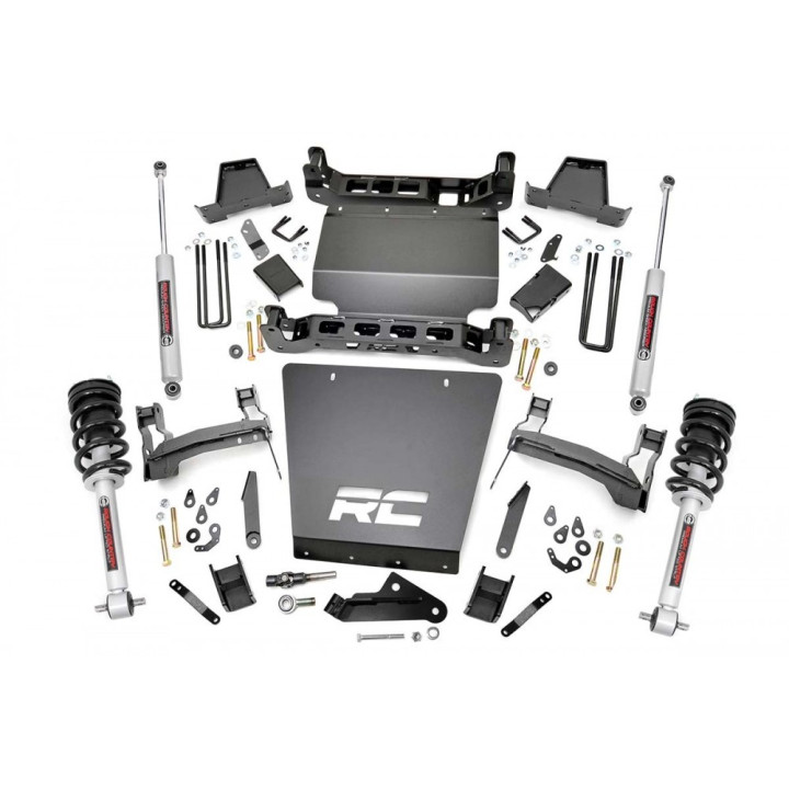 Kit de Ridicare, Rough Country N3 Lift 7 Inch, Chevrolet Silverado 1500 / GMC Sierra 1500 2014 - 2019 - EDK.ro