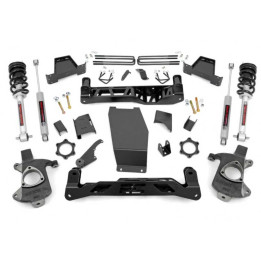 Kit Suspensie de Ridicare pentru Brațe de Control din Oțel Turnat, Rough Country Lift 6 Inch, Chevrolet Silverado 1500 2014 - 20