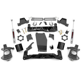 Kit Suspensie de Ridicare pentru Brațe de Control din Oțel Turnat, Rough Country Lift 6 Inch, Chevrolet Silverado 1500 2014 - 20