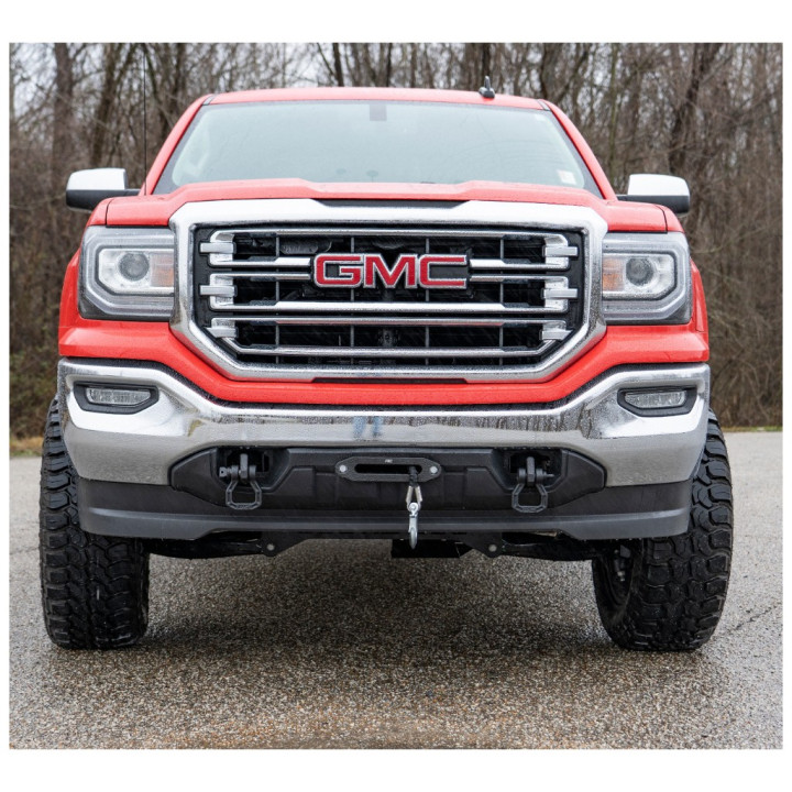 Placă de Montare Ascunsă pentru Troliu, Rough Country, Chevrolet Silverado 1500 / GMC Sierra 1500 2014 - 2019 - EDK.ro