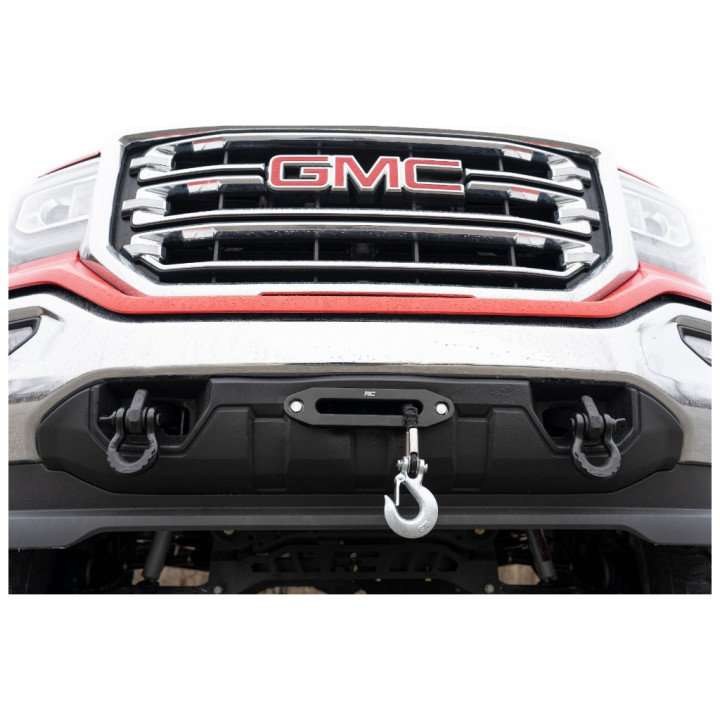 Hidden Winch Mounting Plate, Rough Country, Chevrolet Silverado 1500 / GMC Sierra 1500 2014 - 2019 - EDK.ro