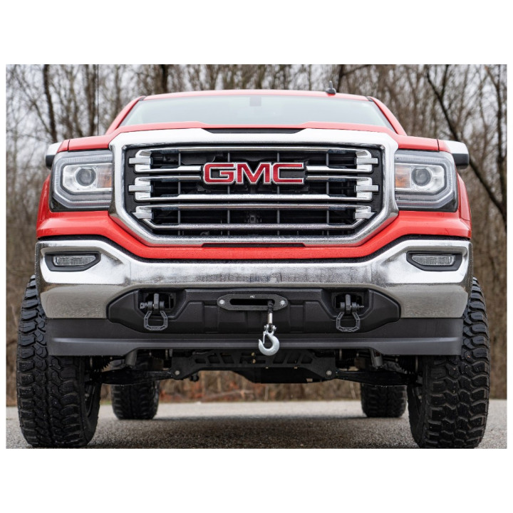 Placă de Montare Ascunsă pentru Troliu, Rough Country, Chevrolet Silverado 1500 2014 - 2019, GMC Sierra 1500 2014 - 2018 - EDK.r