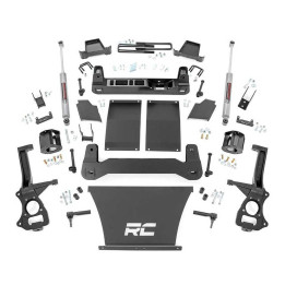 Suspension Lift Kit, Rough Country Lift 6 Inch, Chevrolet Silverado 1500 2019 - 2024 - EDK.ro