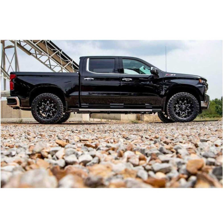 Leveling Lift Kit, Rough Country Lift 2 Inch, Chevrolet Silverado 1500 2019 - 2024, GMC Sierra 1500 2019 - 2024 - EDK.ro