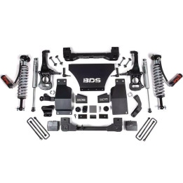 Suspension Lift Kit, BDS Suspension with FOX 2.5 Performance Elite + 2.0 Performance Shocks Lift 6 Inch, Chevrolet Silverado 150