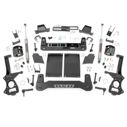Kit Suspensie de Ridicare, Rough Country Diesel Lift 4 Inch, Chevrolet Silverado 1500 / GMC Sierra 1500 2019 - 2024 - EDK.ro