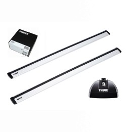 Roof Bars Thule Rapid System WingBar Evo Silver Land Rover Range Rover Sport 5-Door SUV 2014 - 2022 - EDK.ro