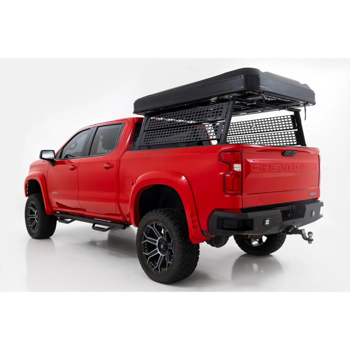 Bed Rack System with Molle Panel, Rough Country, Chevrolet Silverado 1500 2019 - Present - EDK.ro