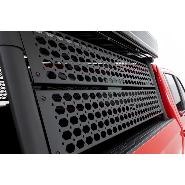 Bed Rack System with Molle Panel, Rough Country, Chevrolet Silverado 1500 2019 - Present - EDK.ro