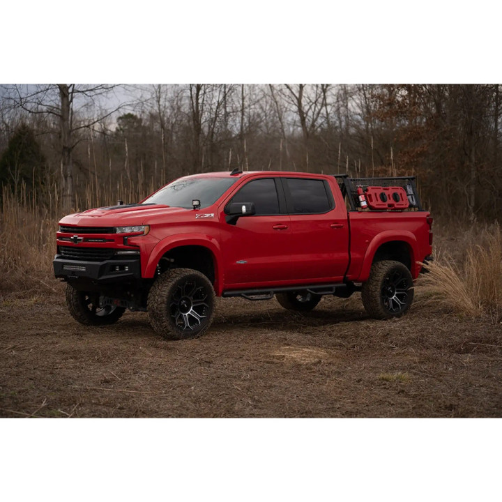 Bed Rack System with Molle Panel, Rough Country, Chevrolet Silverado 1500 2019 - Present - EDK.ro