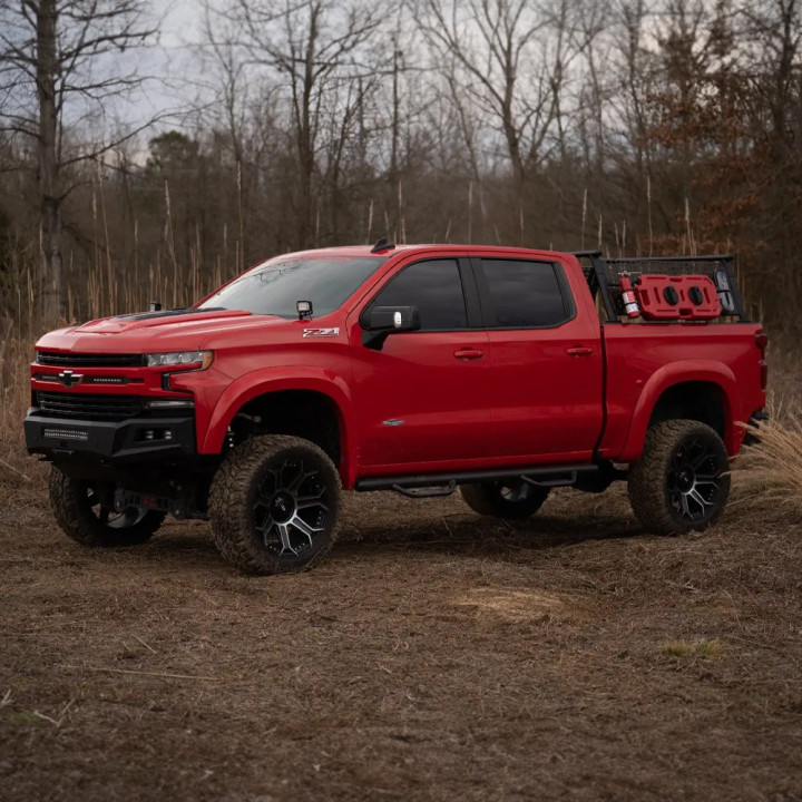 Bed Rack System, Rough Country, Chevrolet Silverado 1500 2019 - Present - EDK.ro