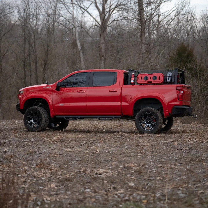 Bed Rack System, Rough Country, Chevrolet Silverado 1500 2019 - Present - EDK.ro