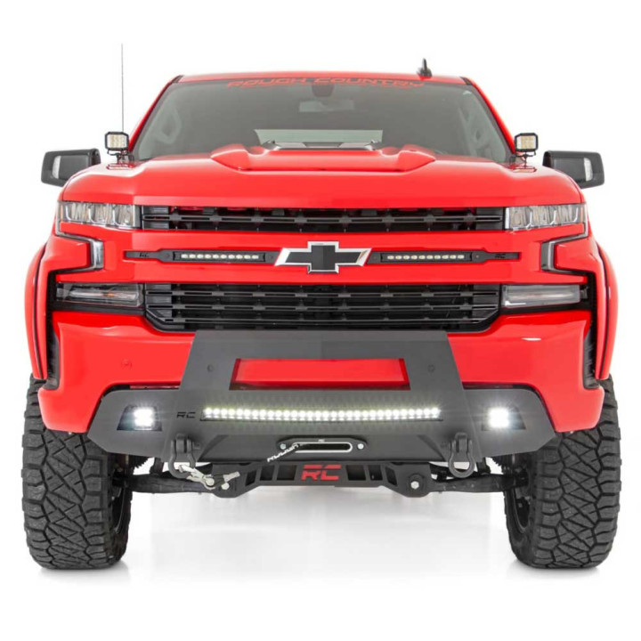Bullbar Off-Road, Rough Country, Chevrolet Silverado 1500 2019 - Prezent - EDK.ro