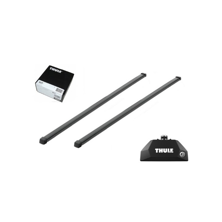 Bare transversale Thule Evo Flush Rail SquareBar Negru Lexus RX (AL30) 5 uși SUV 2023 - Prezent - EDK.ro