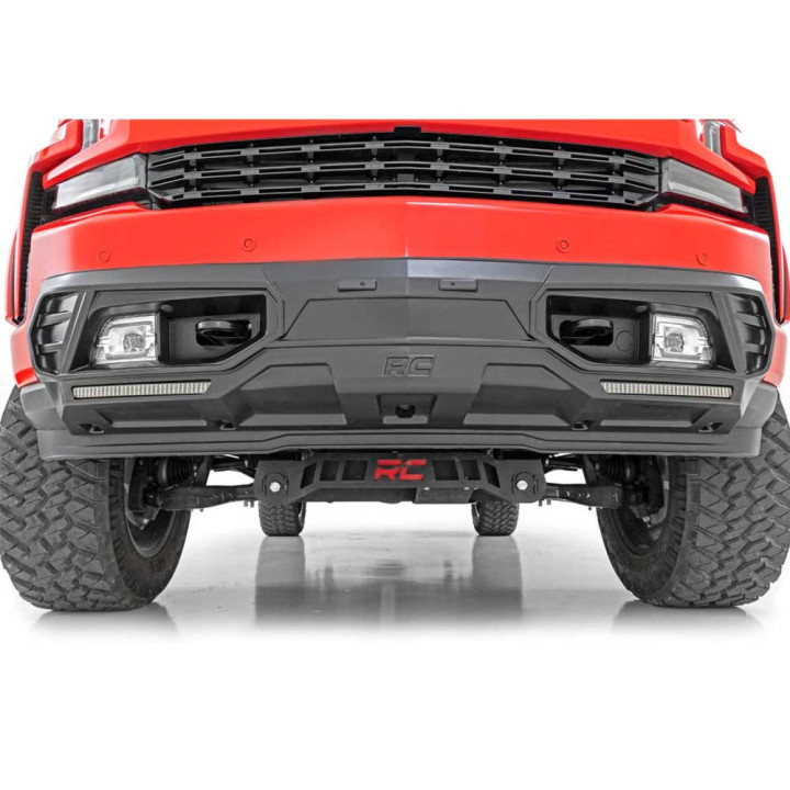 Off-Road Bullbar, Rough Country with LED Lights, Chevrolet Silverado 1500 2019 - Present - EDK.ro
