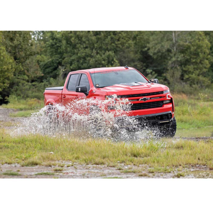 Off-Road Bullbar, Rough Country with LED Lights, Chevrolet Silverado 1500 2019 - Present - EDK.ro