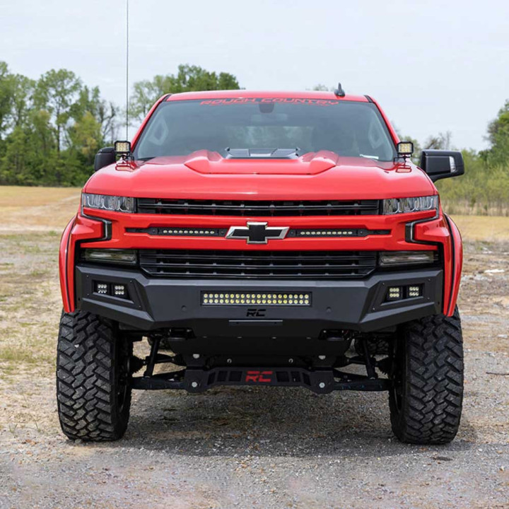 Bullbar Off-Road, Rough Country, Chevrolet Silverado 1500 2019 - Prezent - EDK.ro